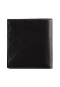 Wittchen - Damski portfel skórzany z herbem na zatrzask czarny. Kolor: czarny. Materiał: skóra #3