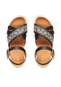 Geox Sandały D Xand 2S D65PAB 09B11 C9999 Czarny. Kolor: czarny. Materiał: skóra #6