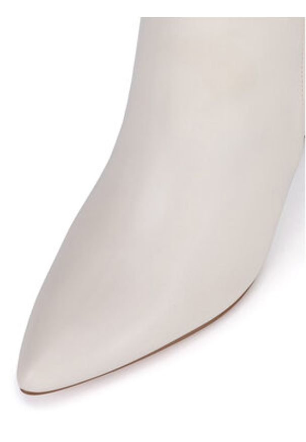 DeeZee Botki WYL3588-8 Beżowy. Kolor: beżowy. Materiał: materiał