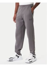 EA7 Emporio Armani Dres 7M001601 AF20845 U8086 Szary Regular Fit. Kolor: szary. Materiał: bawełna #5