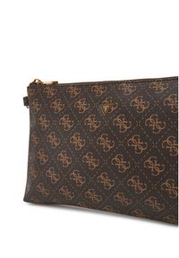 Guess Saszetka PMHULO P5238 Brązowy. Kolor: brązowy. Materiał: skóra #5