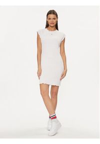 Tommy Jeans Sukienka letnia DW0DW17927 Biały Regular Fit. Kolor: biały. Materiał: bawełna. Sezon: lato #3