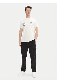 Aeronautica Militare T-Shirt 251TS2380J674 Biały Regular Fit. Kolor: biały. Materiał: bawełna #5