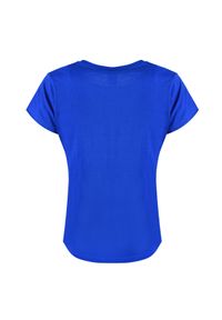 North Sails T-shirt | 90 2356 000 | T-Shirt S/S W/Logo | Kobieta | Niebieski. Okazja: na co dzień. Kolor: niebieski. Materiał: bawełna. Wzór: nadruk. Styl: casual #2