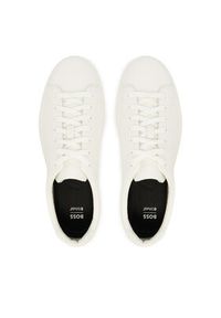 BOSS Sneakersy Kieran 50552853 Biały. Kolor: biały. Materiał: skóra #6