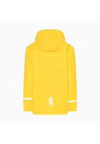 Kurtka turystyczna dla dzieci LEGO Lwjochy 201 przeciwdeszczowa. Kolor: żółty #2