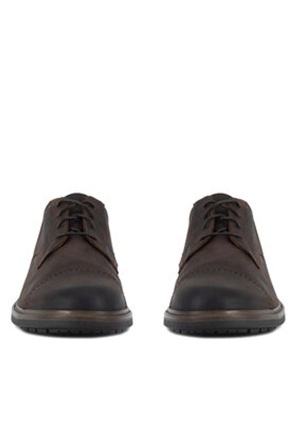 Lasocki Półbuty FINLEY-02 MB Brązowy. Kolor: brązowy. Materiał: skóra