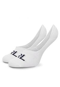 Lauren Ralph Lauren - LAUREN RALPH LAUREN Stopki 454972832002 Biały. Kolor: biały. Materiał: bawełna #3