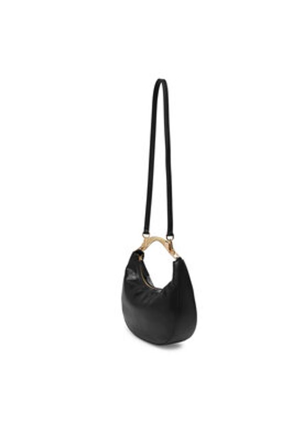 TwinSet - TWINSET Torebka Hobo 252TD8160 Czarny. Kolor: czarny. Materiał: skórzane