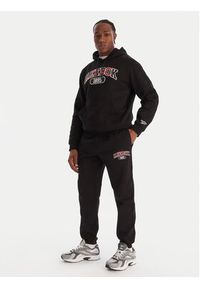 Reebok Spodnie dresowe Walker RK25149CCM Czarny Regular Fit. Kolor: czarny. Materiał: bawełna #5
