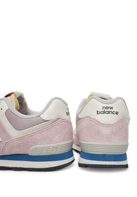 New Balance Sneakersy GC574VPK Różowy. Kolor: różowy. Materiał: skóra, zamsz. Model: New Balance 574 #7