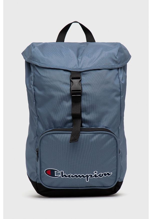 Champion plecak 805462 duży z aplikacją. Kolor: niebieski. Wzór: aplikacja