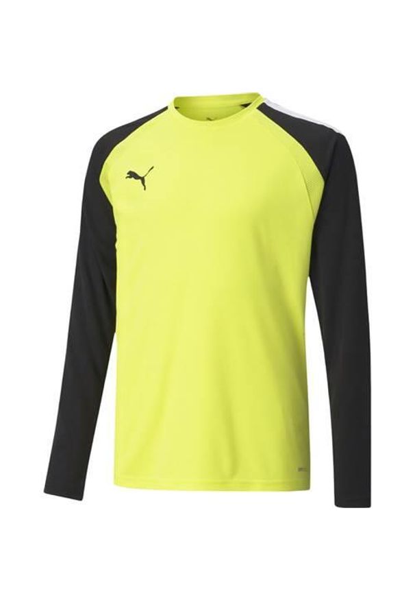 Bluza piłkarska chłopięca Puma Teampacer Gk. Kolor: czarny, wielokolorowy, żółty. Sport: piłka nożna