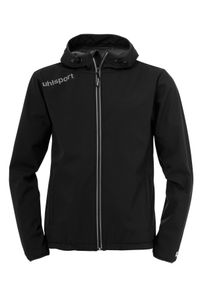 UHLSPORT - Kurtka softshellowa Uhlsport ESSENTIAL. Kolor: czarny, biały, wielokolorowy. Sport: piłka nożna