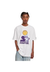 Koszulka Urban Classics Starter Airball. Kolor: biały. Sport: koszykówka #1