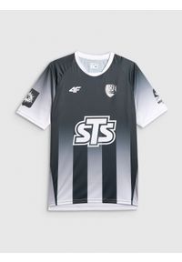 4f - 4F Koszulka klubowa domowa z sezonu 2025/26 z możliwością personalizacji męska 4F x Mazur Radzymin - niebieska S. Okazja: do domu. Kolor: wielokolorowy. Materiał: dzianina, skóra. Długość: długie. Wzór: napisy. Sezon: lato. Styl: klasyczny #1