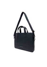 TOMMY HILFIGER - Tommy Hilfiger Torba na laptopa Th Central Slim Computer Bag AM0AM13631 Granatowy. Kolor: niebieski. Materiał: skóra