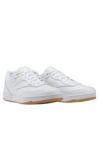 Buty do chodzenia męskie Reebok BB 4000 II. Zapięcie: sznurówki. Kolor: biały, wielokolorowy. Materiał: guma, materiał, skóra. Szerokość cholewki: normalna. Sport: turystyka piesza