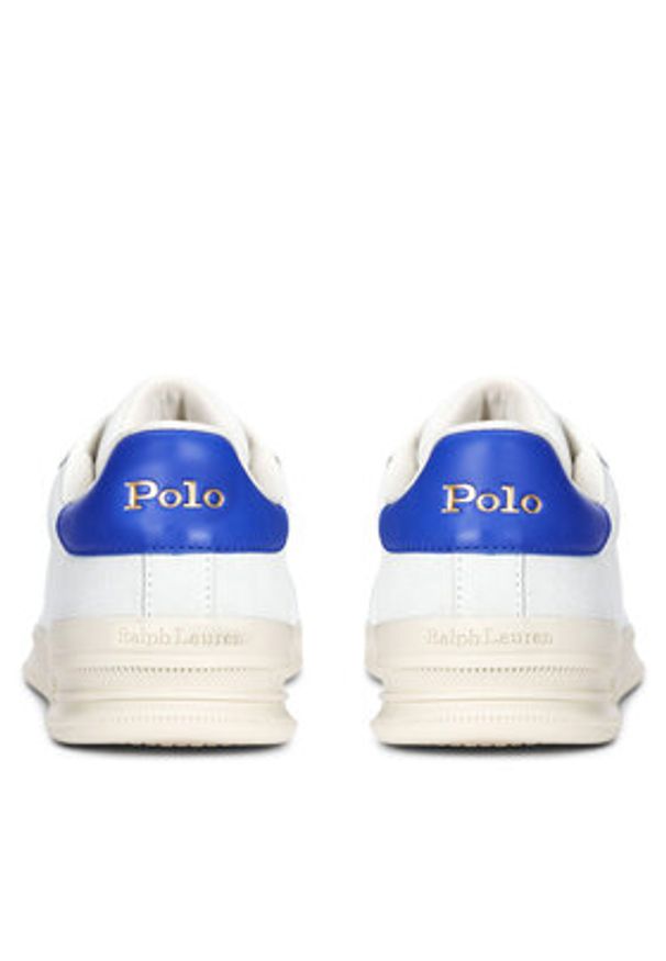 Polo Ralph Lauren Sneakersy Heritage Court 809955691001 Biały. Kolor: biały. Materiał: skóra