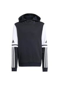 Adidas - Bluza dla dzieci adidas Squadra 25 Sweat Hoody. Kolor: biały, wielokolorowy, czarny