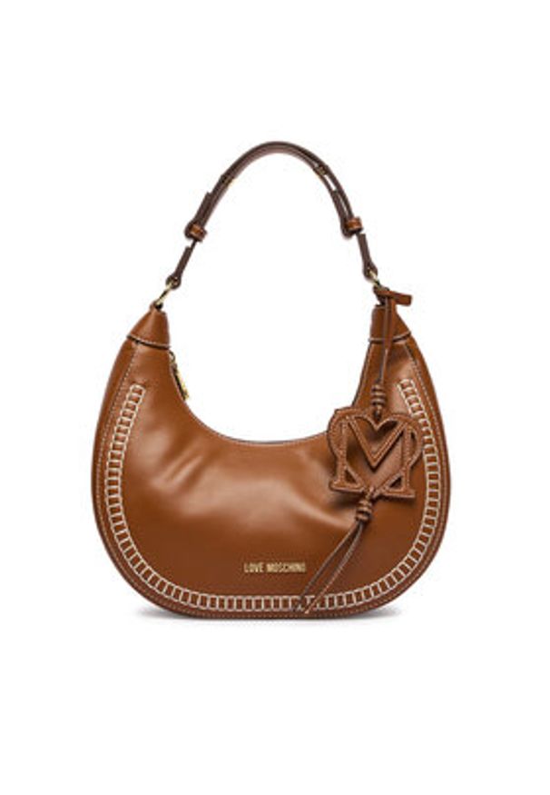 Love Moschino - LOVE MOSCHINO Torebka JC4095PP1OLI0200 Brązowy. Kolor: brązowy. Materiał: skórzane