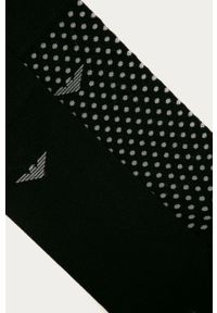 Emporio Armani - Skarpetki (2-pack). Kolor: czarny. Materiał: bawełna, materiał, poliamid, elastan #2
