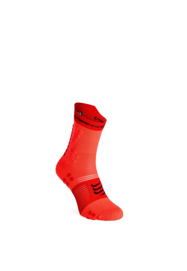 Skarpety biegowe Compressport Pro Racing Socks v4.0 Trail. Kolor: czerwony