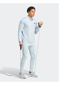 Adidas - adidas Koszulka techniczna Train Essentials Seasonal Training IJ9620 Niebieski Regular Fit. Kolor: niebieski. Materiał: syntetyk #5