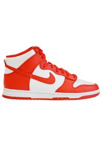 Buty sportowe męskie Nike Dunk High University. Kolor: czerwony, biały, wielokolorowy #1