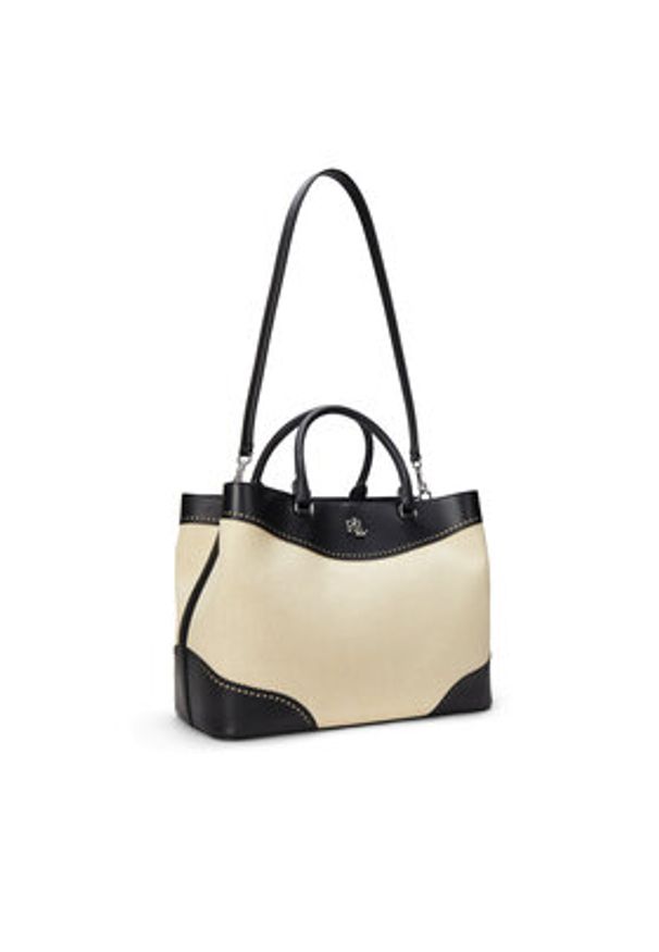 Lauren Ralph Lauren - LAUREN RALPH LAUREN Torebka Marcy 431966776002 Beżowy. Kolor: beżowy
