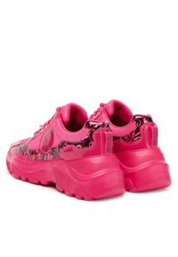 Versace Jeans Couture Sneakersy 79VA3SC7 ZSC80 U70 Bordowy. Kolor: czerwony. Materiał: materiał #5