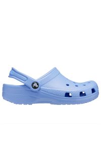 Klapki Crocs Classic Clog 206991-5Q6 - niebieskie. Kolor: niebieski. Sezon: lato. Styl: młodzieżowy #1