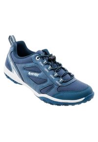 Hi-tec - Buty Do Chodzenia Damskie Manisa. Kolor: niebieski, wielokolorowy, biały. Sport: turystyka piesza