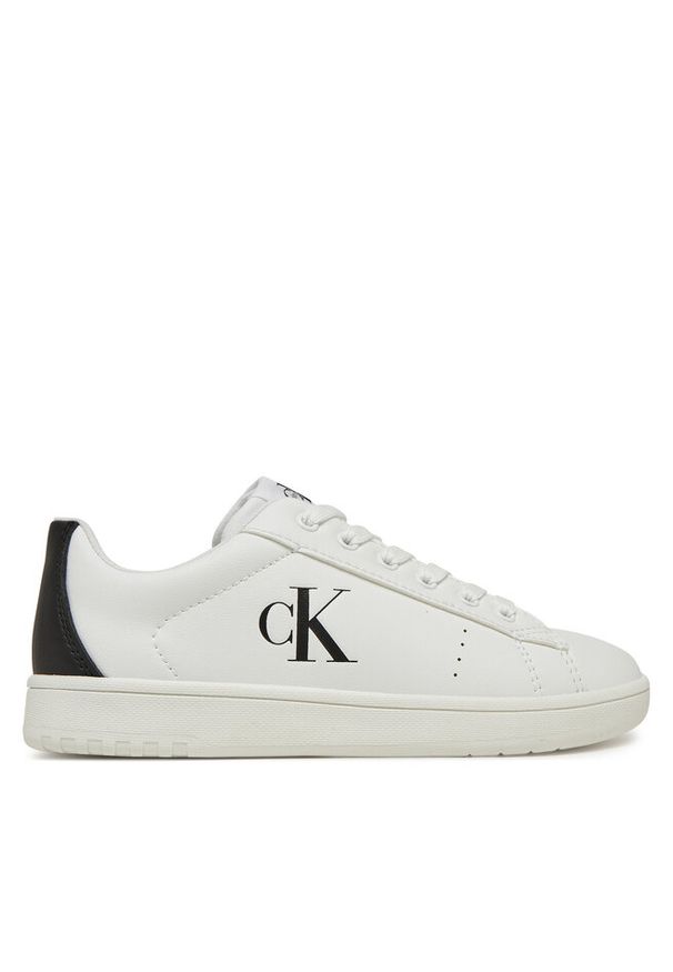Sneakersy Calvin Klein Jeans. Kolor: biały