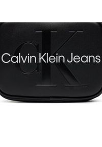 Calvin Klein Jeans Torebka Sculpted Camera Bag18 Mono K60K610275 Czarny. Kolor: czarny. Materiał: skórzane #3