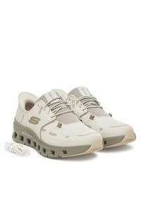 skechers - Skechers Sneakersy Glide-Step Pro- 232930/NAT Beżowy. Kolor: beżowy. Materiał: materiał #3