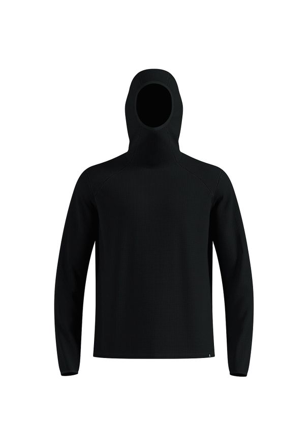 Bluza z kapturem Odlo Mid layer hoody CUBIC. Typ kołnierza: kaptur. Kolor: czarny
