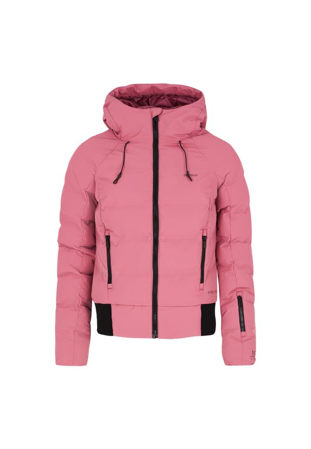 Kurtka narciarska z kapturem dla kobiet Protest Alysumi. Typ kołnierza: kaptur. Kolor: różowy. Sezon: zima. Sport: narciarstwo
