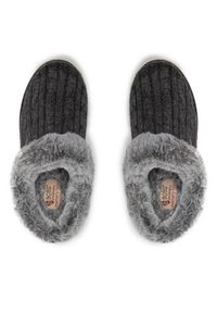 skechers - Skechers Kapcie Ice Angel 31204/CCL Szary. Kolor: szary. Materiał: materiał #3