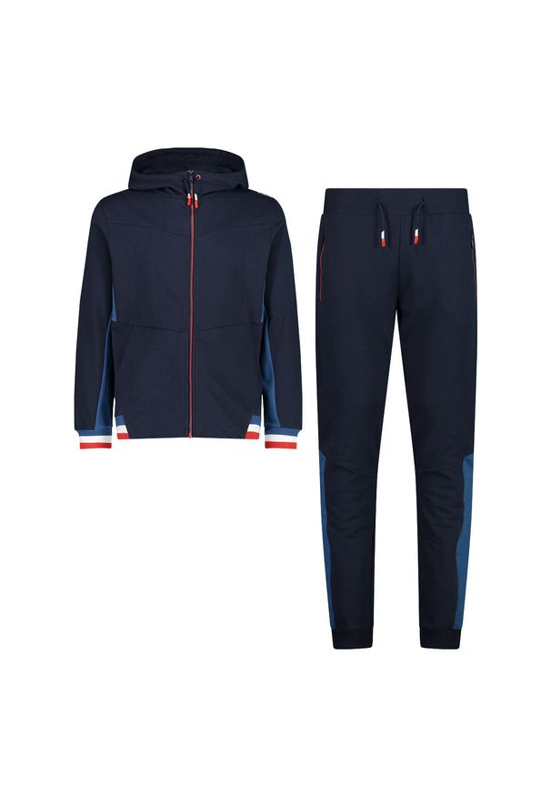 Dres CMP. Kolor: niebieski. Materiał: dresówka