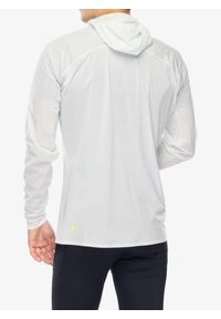 Kurtka do biegania męska Compressport Hurricane Waterproof 10/10 Jacket. Kolor: biały