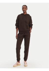 Adidas - adidas Bluza Seasonal Essentials Leopard Print KA4683 Brązowy Loose Fit. Kolor: brązowy. Materiał: bawełna, syntetyk. Wzór: nadruk #2