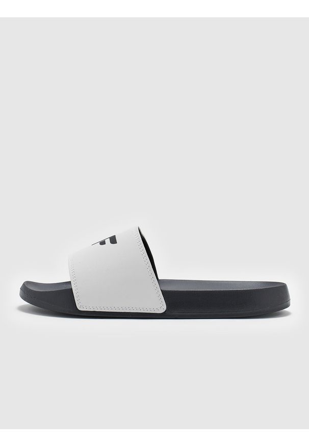 4f - 4F Klapki damskie - białe 39. Okazja: na plażę. Kolor: biały. Materiał: syntetyk. Styl: sportowy