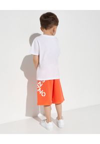 Kenzo kids - KENZO KIDS - Biały t-shirt Tiger 2-14 lat. Kolor: biały. Materiał: bawełna. Długość rękawa: krótki rękaw. Wzór: nadruk. Sezon: lato #3