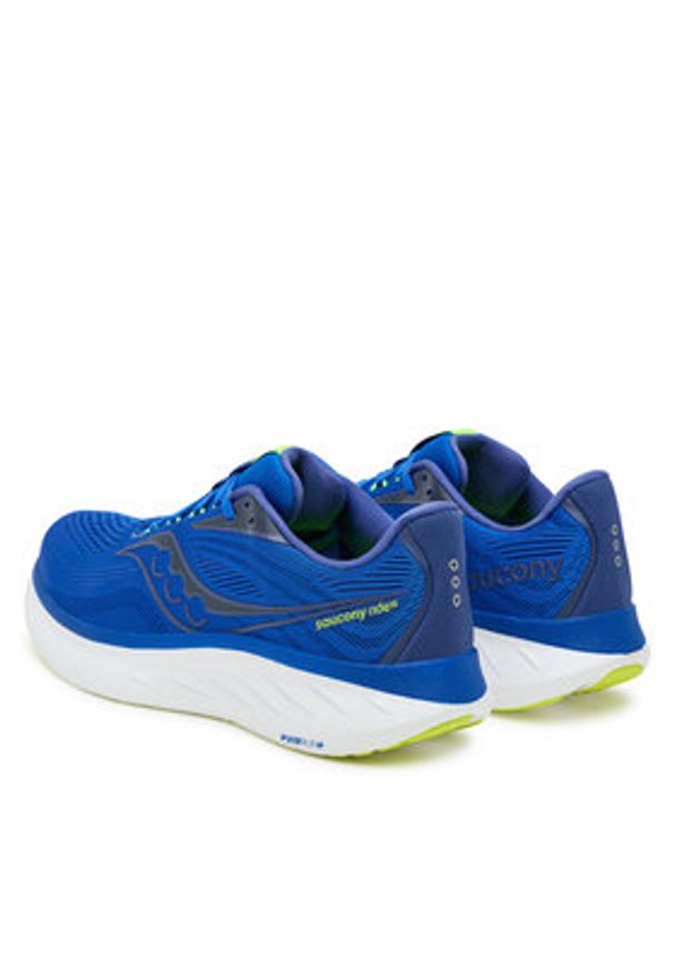 Saucony Buty do biegania Ride 18 S21000 Zielony. Kolor: zielony. Materiał: materiał