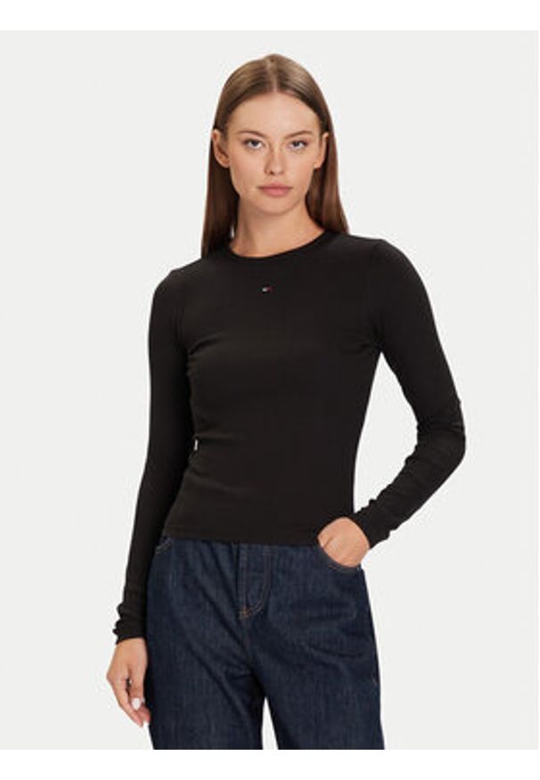 Tommy Jeans Komplet 2 bluzek Essential DW0DW17716 Kolorowy Slim Fit. Materiał: bawełna. Wzór: kolorowy