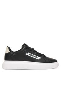 Sneakersy Just Cavalli. Kolor: czarny