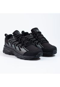 DK - Dk buty trekkingowe męskie Softshell czarne. Kolor: czarny. Materiał: softshell #4