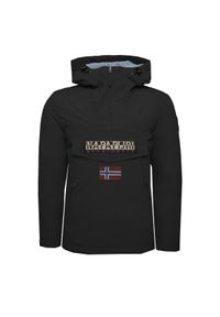 Kurtka wodoodporna z 2 kieszeniami Napapijri Rainforest. Kolor: czarny. Sezon: zima. Sport: narciarstwo #1