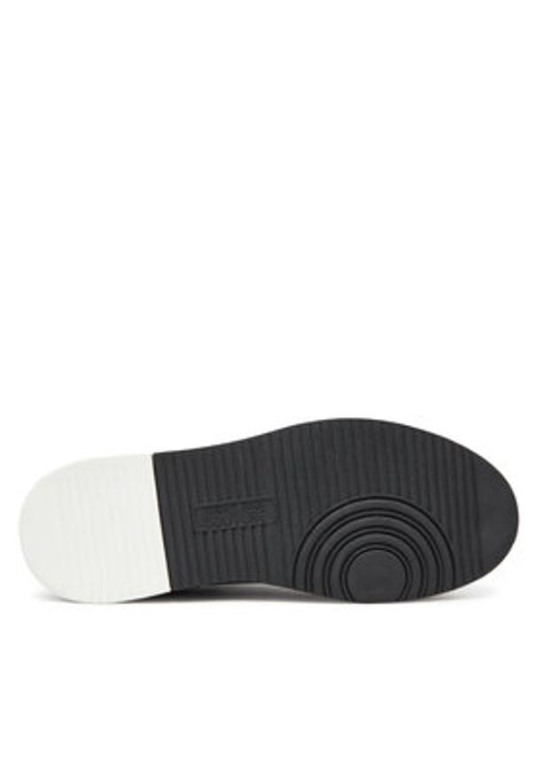 Versace Jeans Couture Sneakersy 78YA3SJ1 Czarny. Kolor: czarny. Materiał: skóra